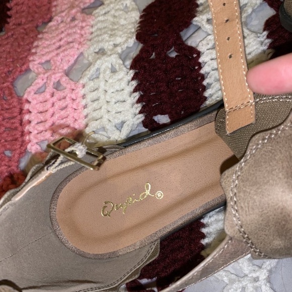 BROWN BOOTIES/SANDALS - Picture 4 of 4